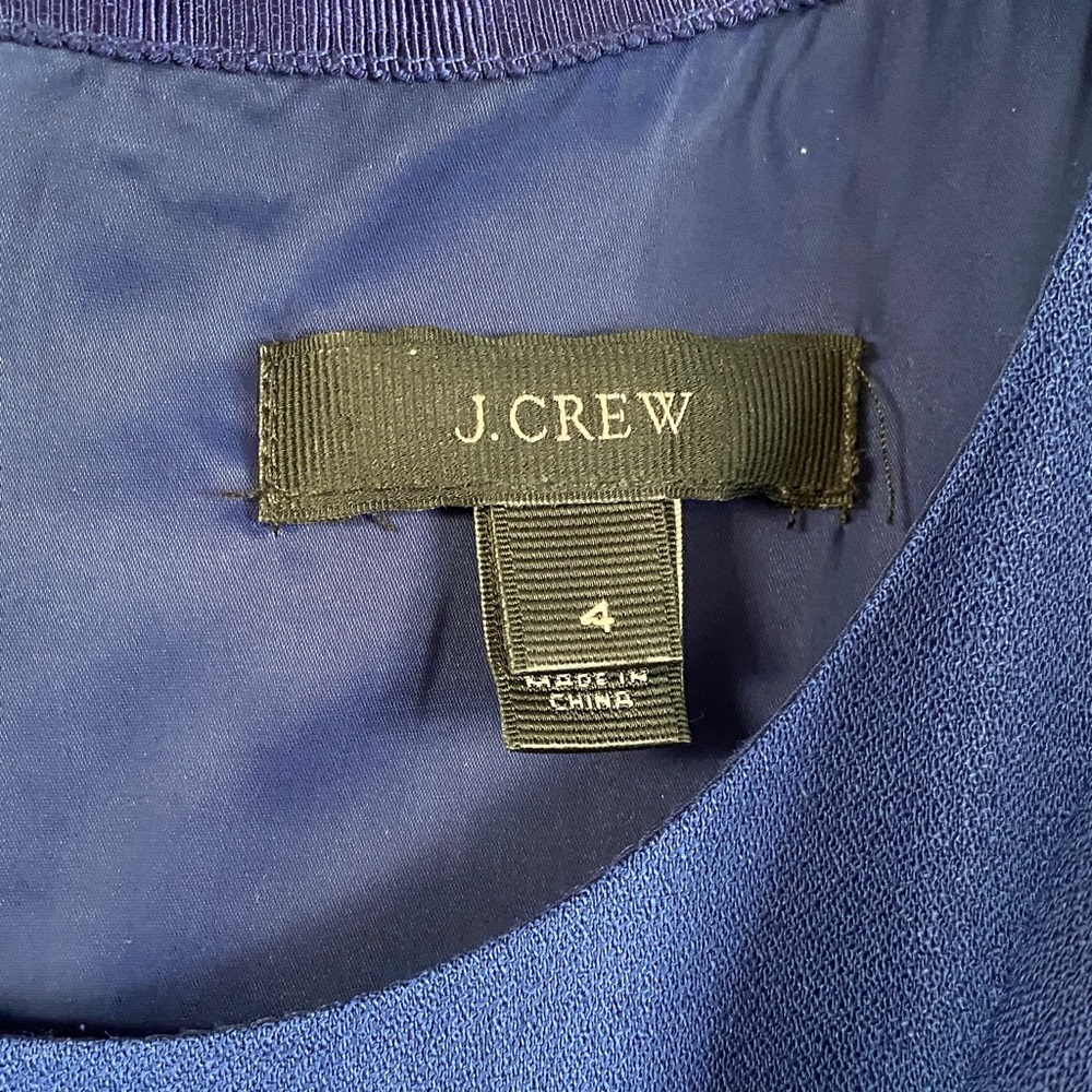 J. Crew Royal Blue Midi Dress - Picture 2 of 9